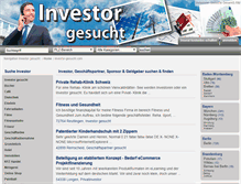 Tablet Screenshot of investor-gesucht.com